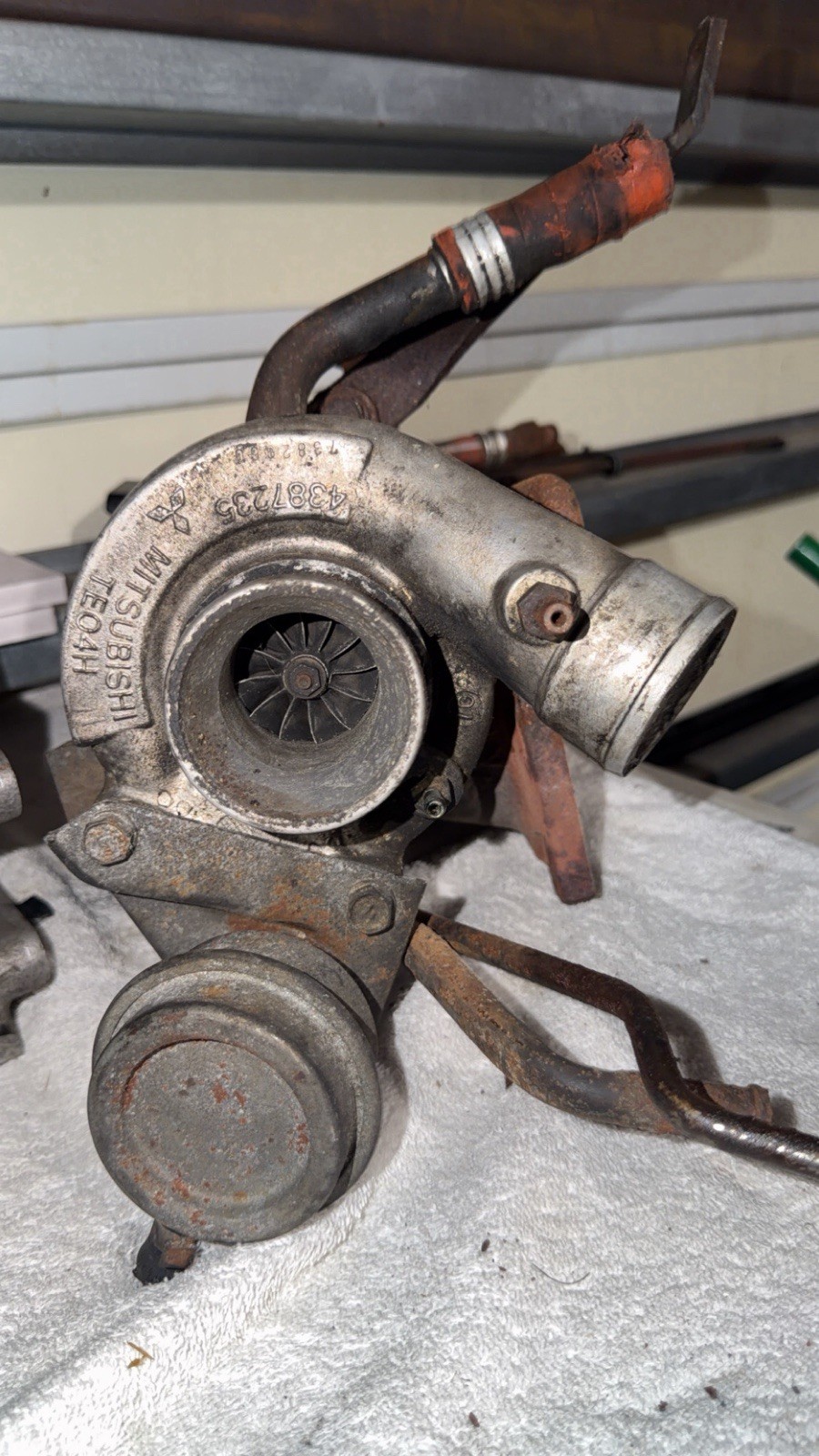 Chrysler Dodge 2.2L Turbo I Mitsubishi TE04H Turbocharger – Vintage Mopar