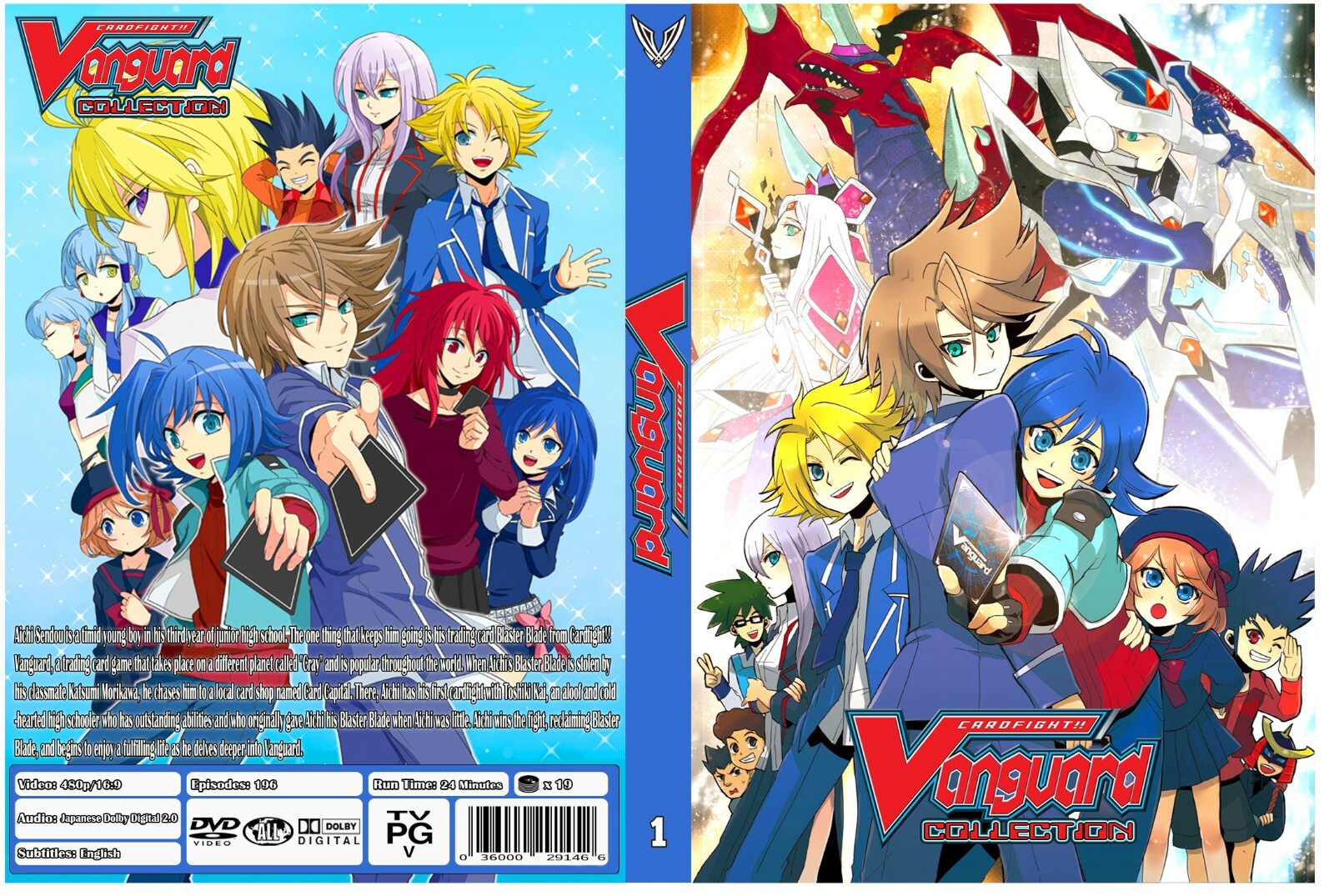 Cardfight Vanguard+Vanguard G Complete Series 