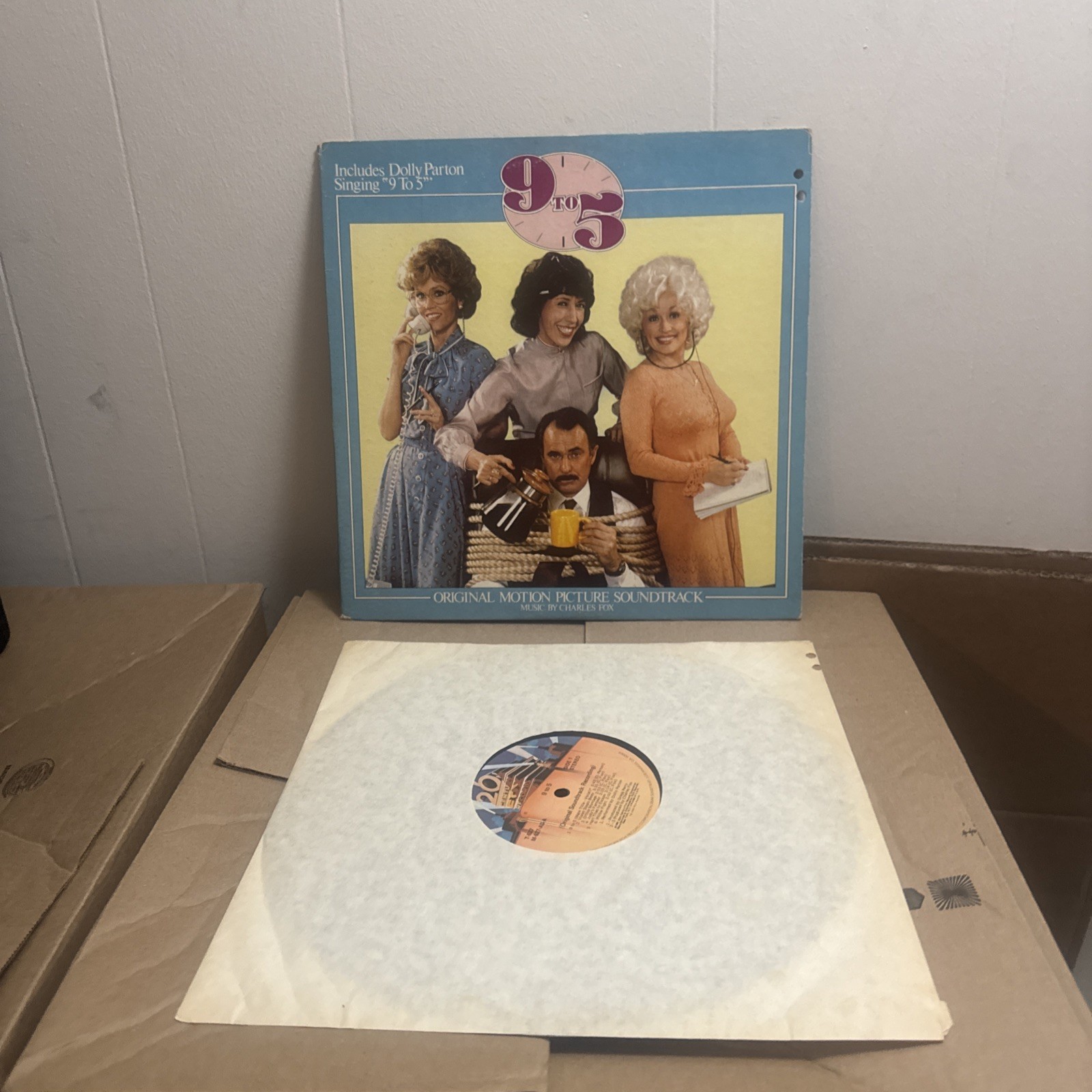 Charles Fox - 9 to 5 Original Movie Soundtrack (Dolly Parton) - 1980 - Vinyl LP