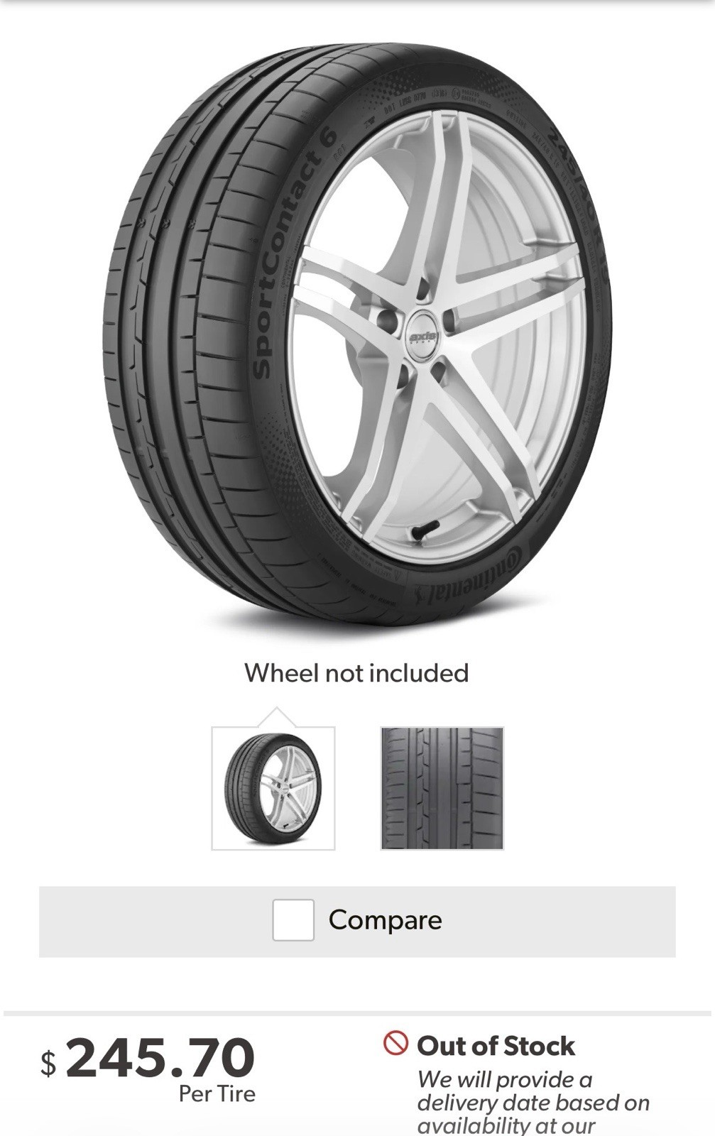 Continental Sport Contact 6