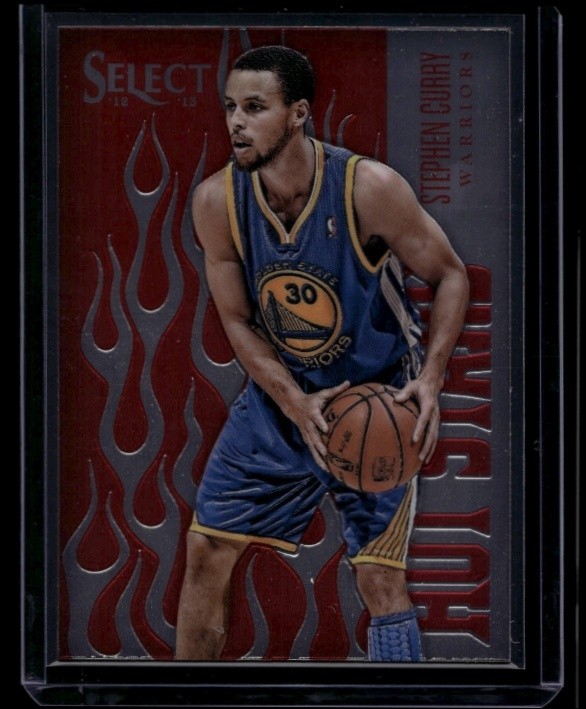 2012-13 Panini Select Basketball Stephen Curry #22 Hot Stars 2012-13 Panini Select Basketball Stephen Curry #22 Hot Stars