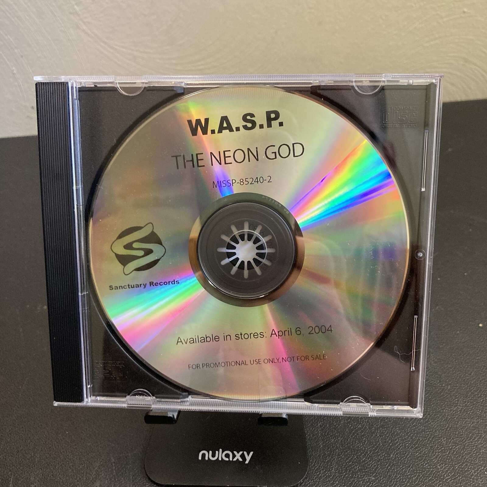 WASP CD The Neon God 2004 Promo Version RARE Sanctuary Records W.A.S.P. Metal WASP CD The Neon God 2004 Promo Version RARE Sanctuary Records W.A.S.P. Metal