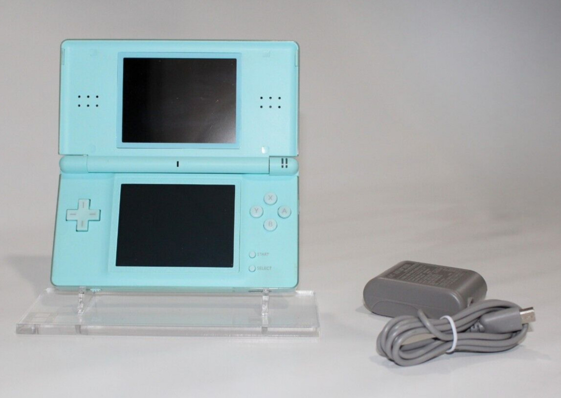 Nintendo DS Lite + Charger + Stylus | PICK COLOR | Cleaned + Tested | USA Seller