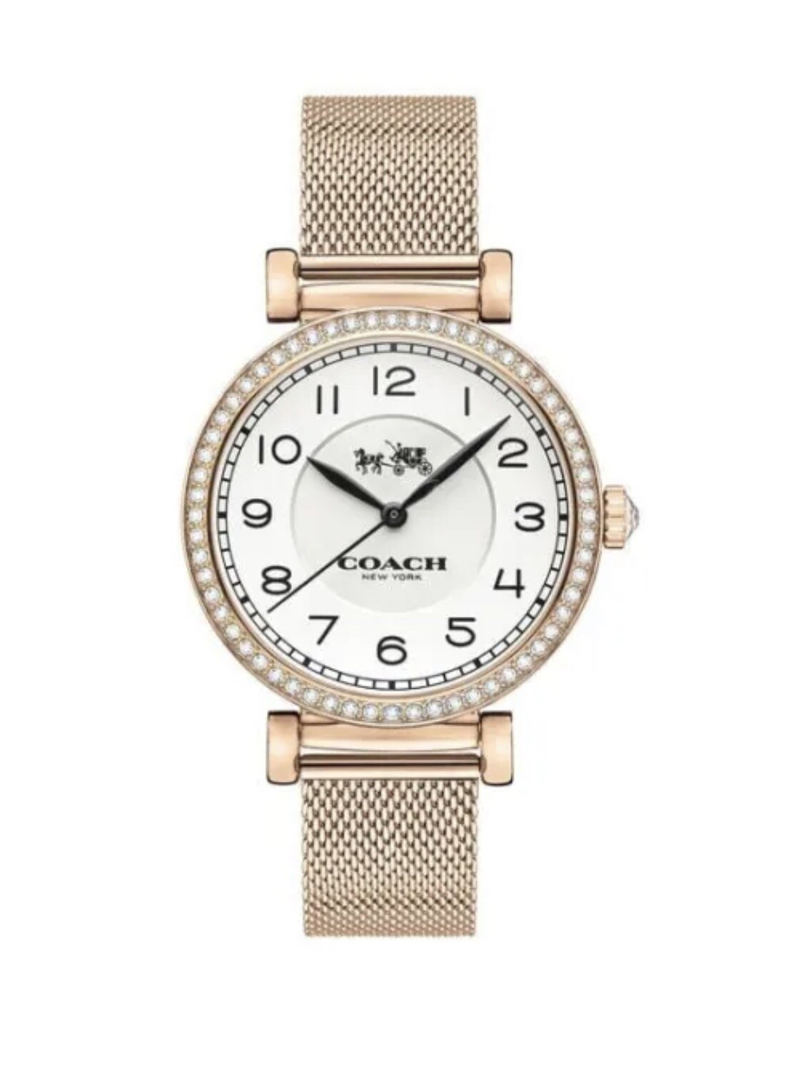 Brand New Coach Madison Women’s Rose Gold Stainless White Dial Watch 14503398 Brand New Coach Madison Women’s Rose Gold Stainless White Dial Watch 14503398