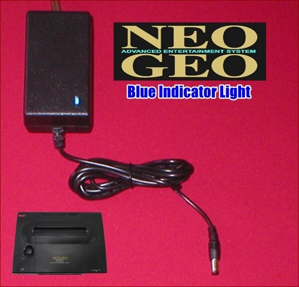 10V AC Adapter Power Supply W/LED for the SNK Neo Geo AES NEO-POW 3 Console NEW