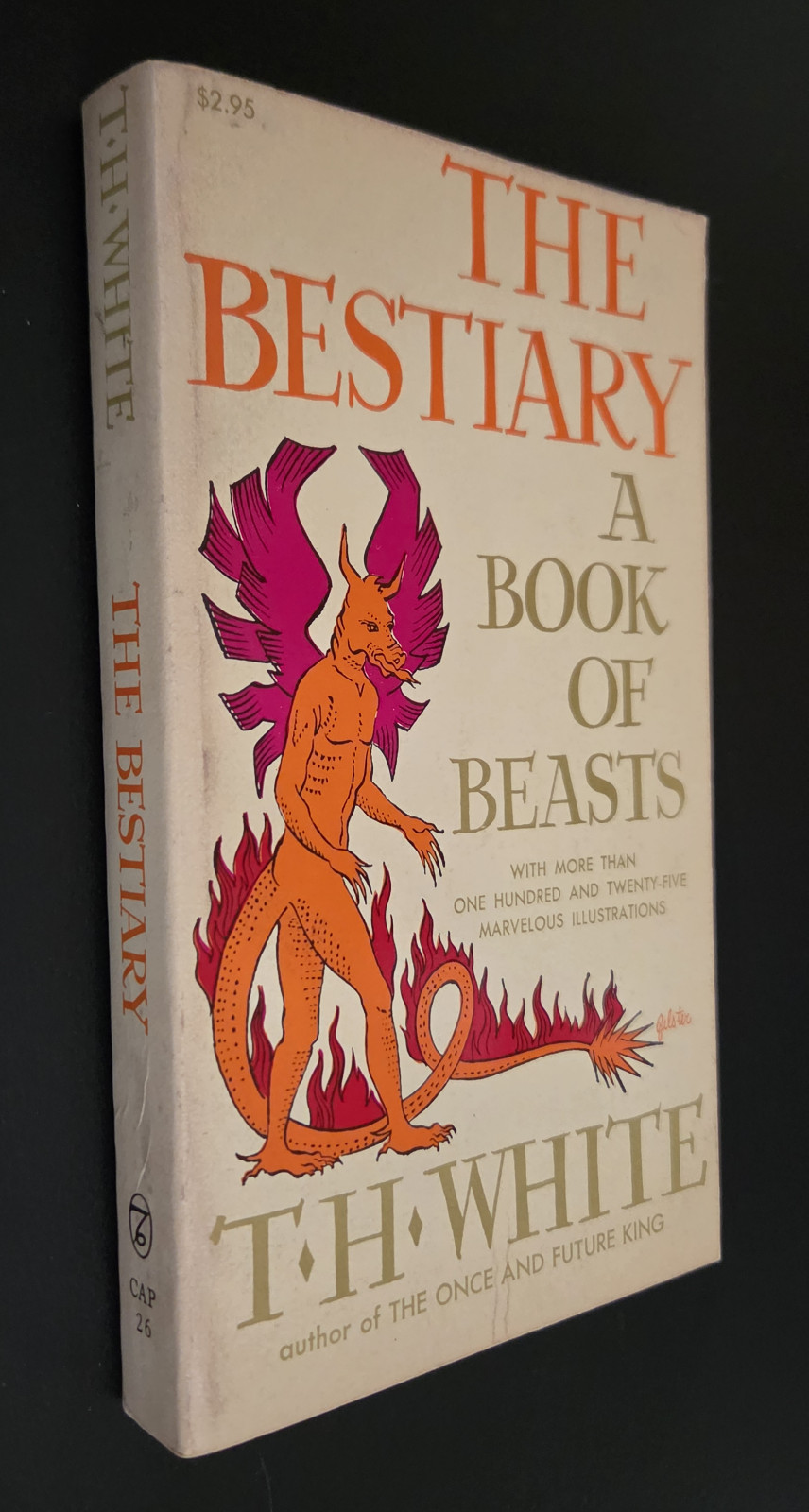 THE BESTIARY: A BOOK OF BEASTS by T. H. White. Paperback, very good