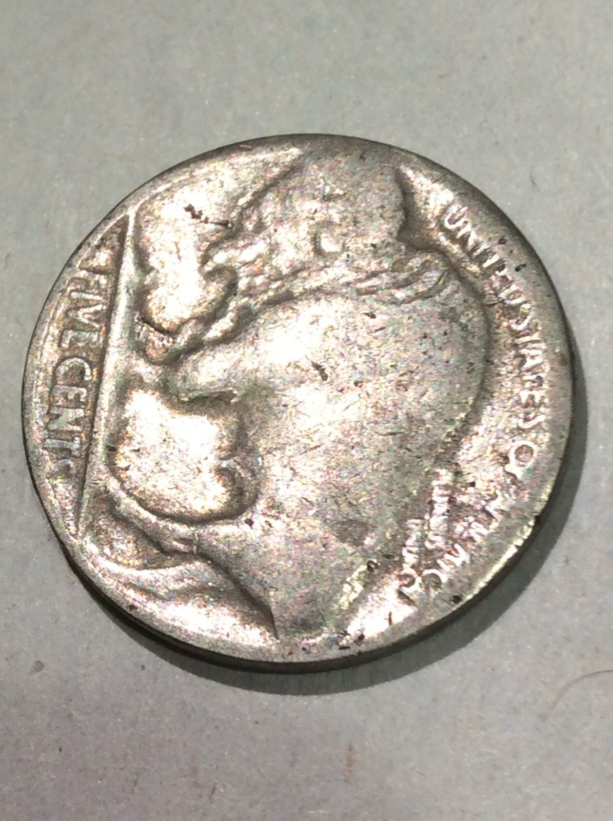 Scarce Major Rotation Error 1926 Buffalo Nickel- 180% Rotated Dies Error Coin