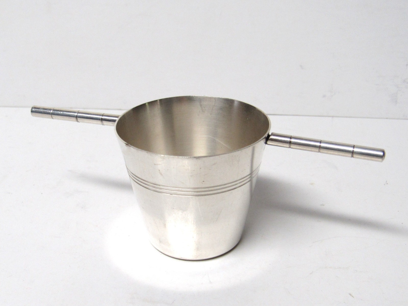 Vintage DOMUS PRATA 90 50CC Silver Plate \ Vintage DOMUS PRATA 90 50CC Silver Plate \