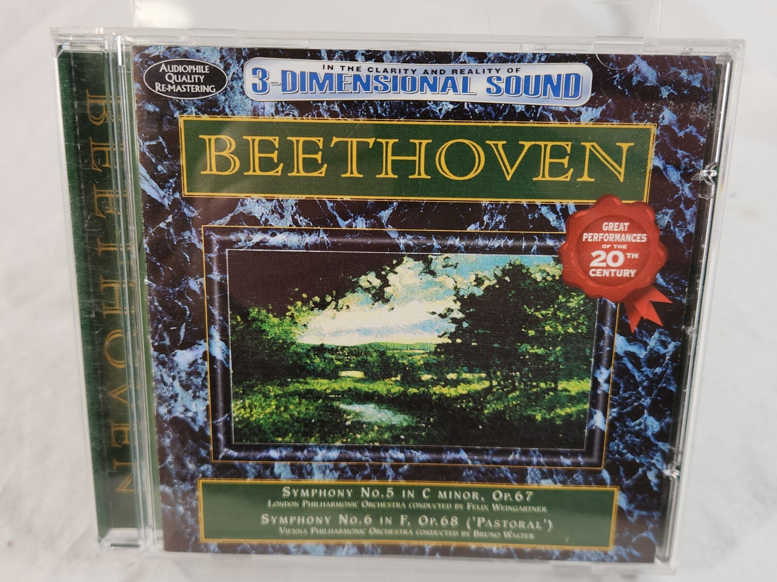 WEINGARTNER WALTER - Beethoven: Symphonies 5 & 6 - CD - Disc NEAR MINT WEINGARTNER WALTER - Beethoven: Symphonies 5 & 6 - CD - Disc NEAR MINT