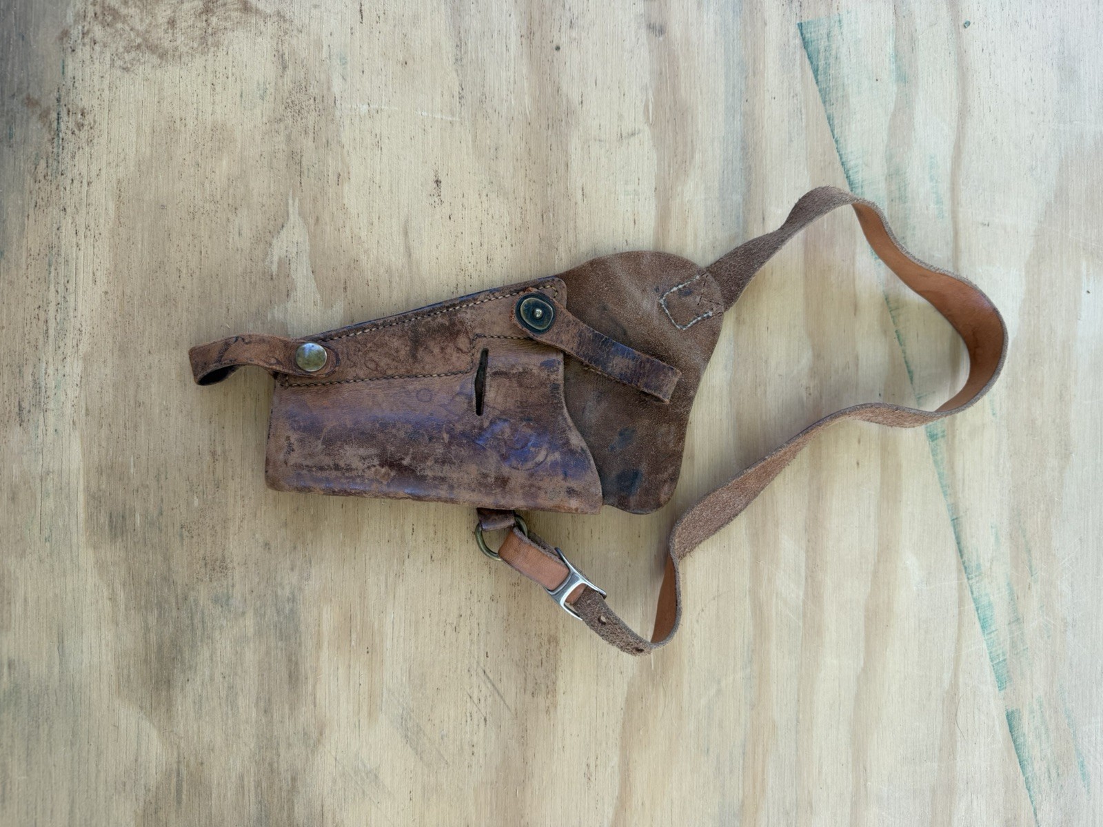 Original WW2 US Marked Tanker’s Shoulder Holster 1944 Enger Kress