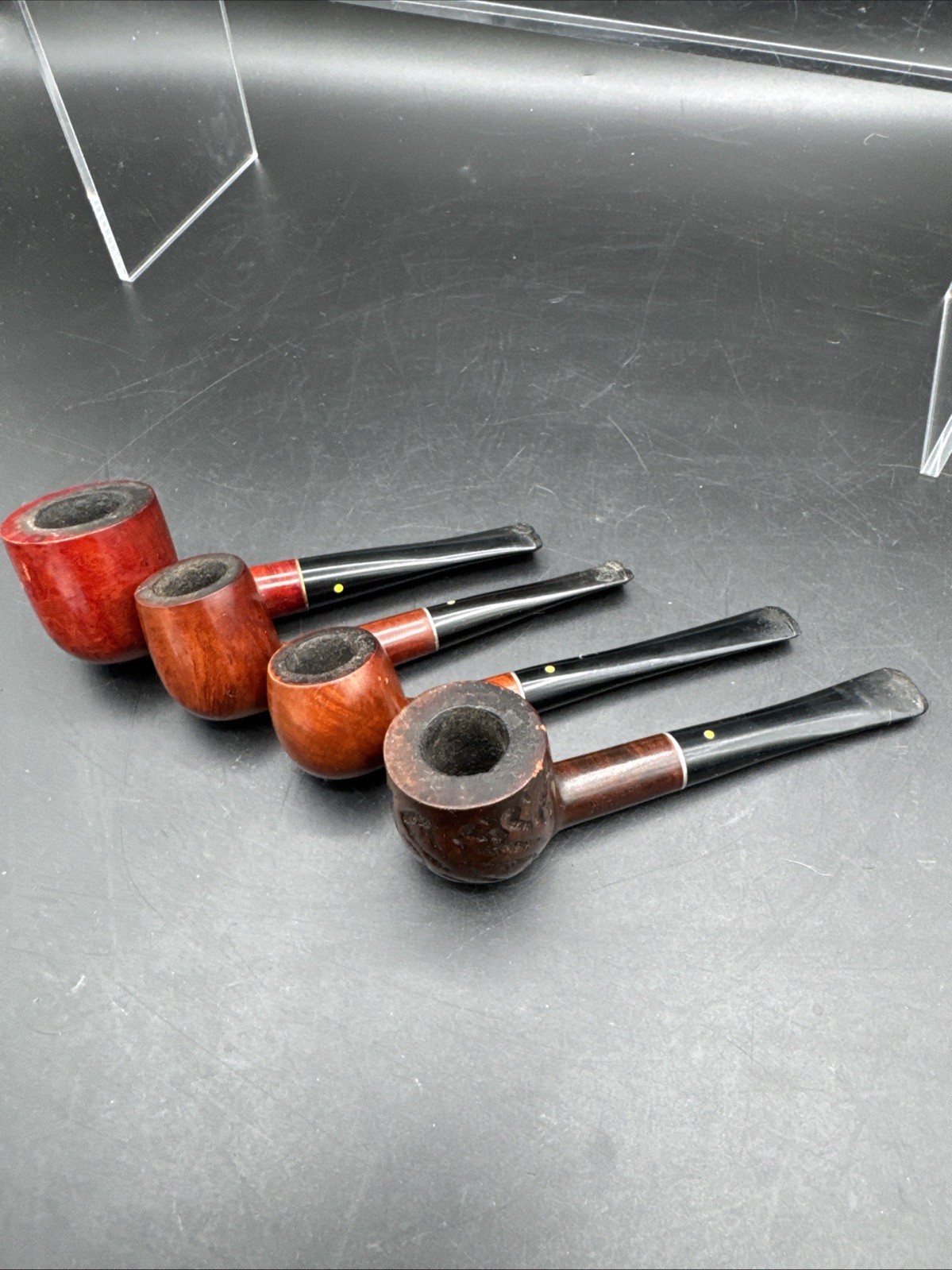 4 Pc Vintage Willard Pipe Lot For Restoration