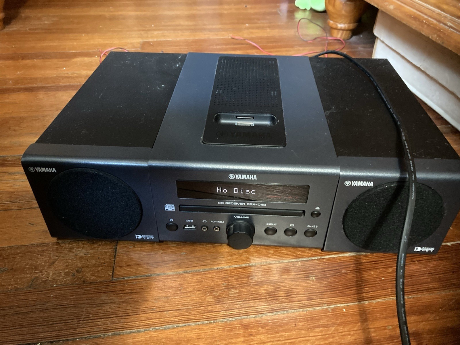Yamaha crx 332 micro Bookshelf Disk Not Working for Parts