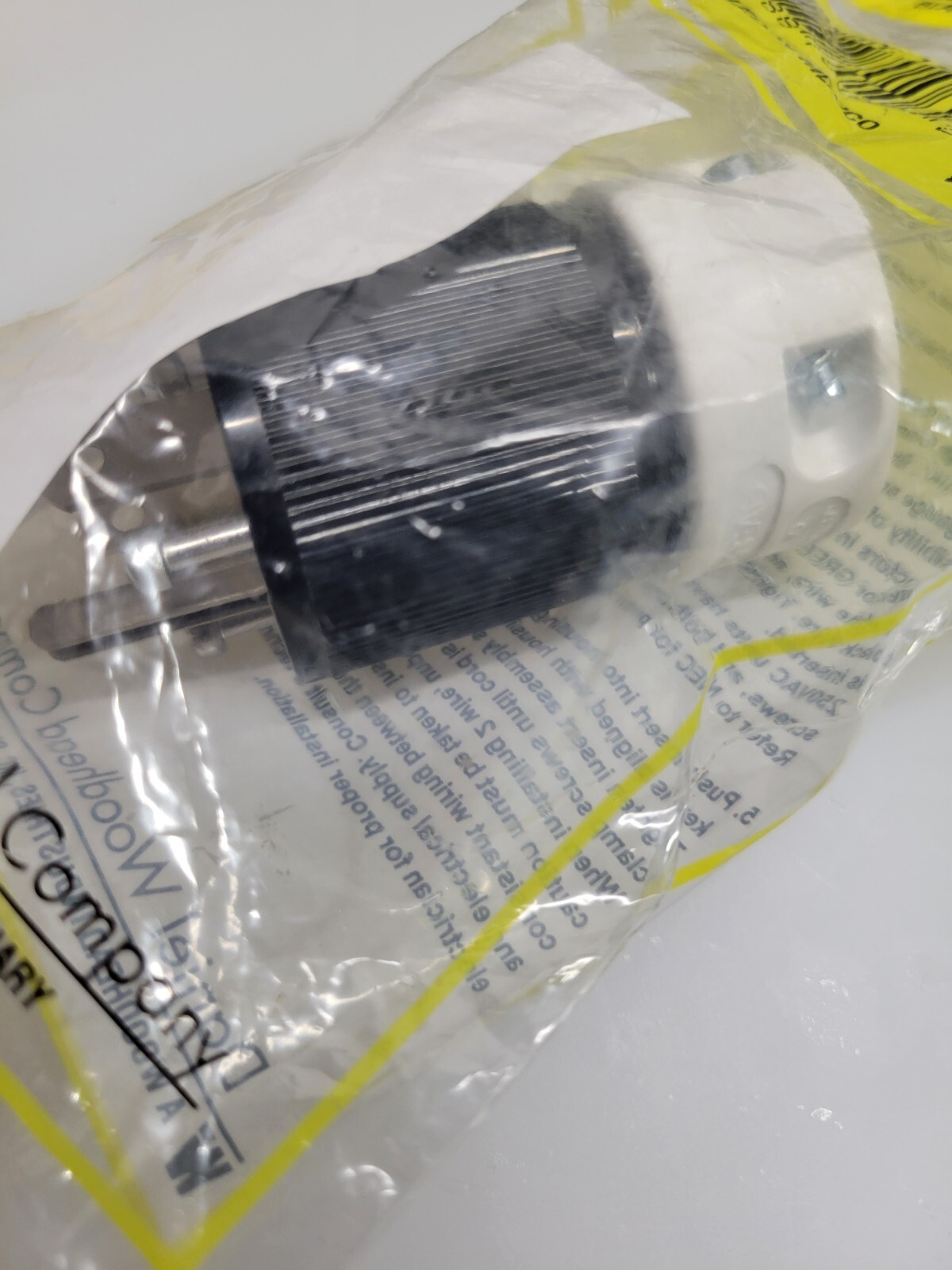 15 Amp Male Electrical Plug Daniel Woodhead 5266 Safeway Plug New 15 Amp Male Electrical Plug Daniel Woodhead 5266 Safeway Plug New