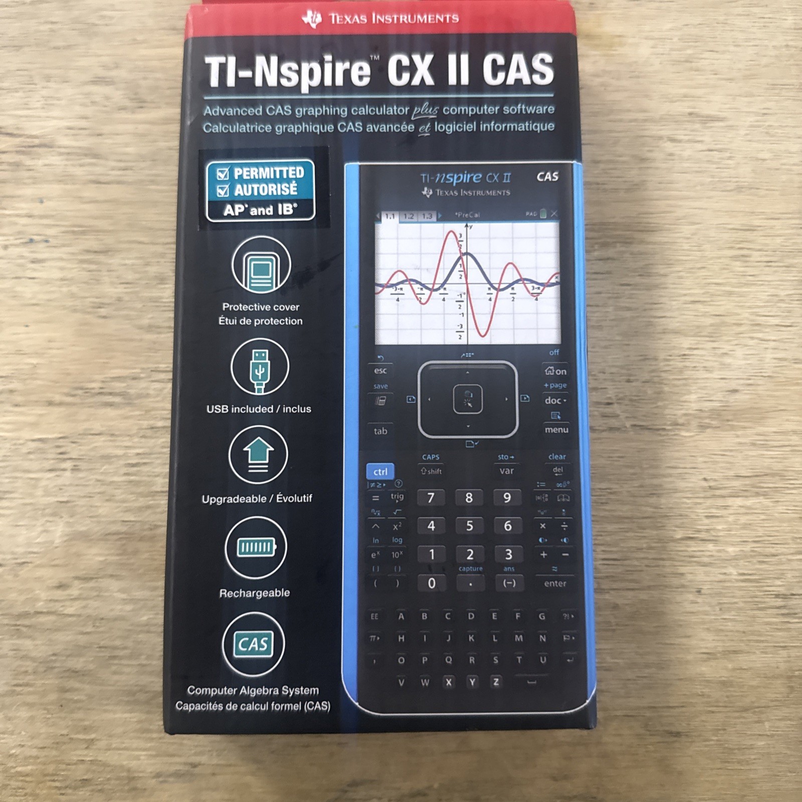 Texas Instruments TI Nspire CX II Graphing Calculator New NIB Sealed (30d) Texas Instruments TI Nspire CX II Graphing Calculator New NIB Sealed (30d)