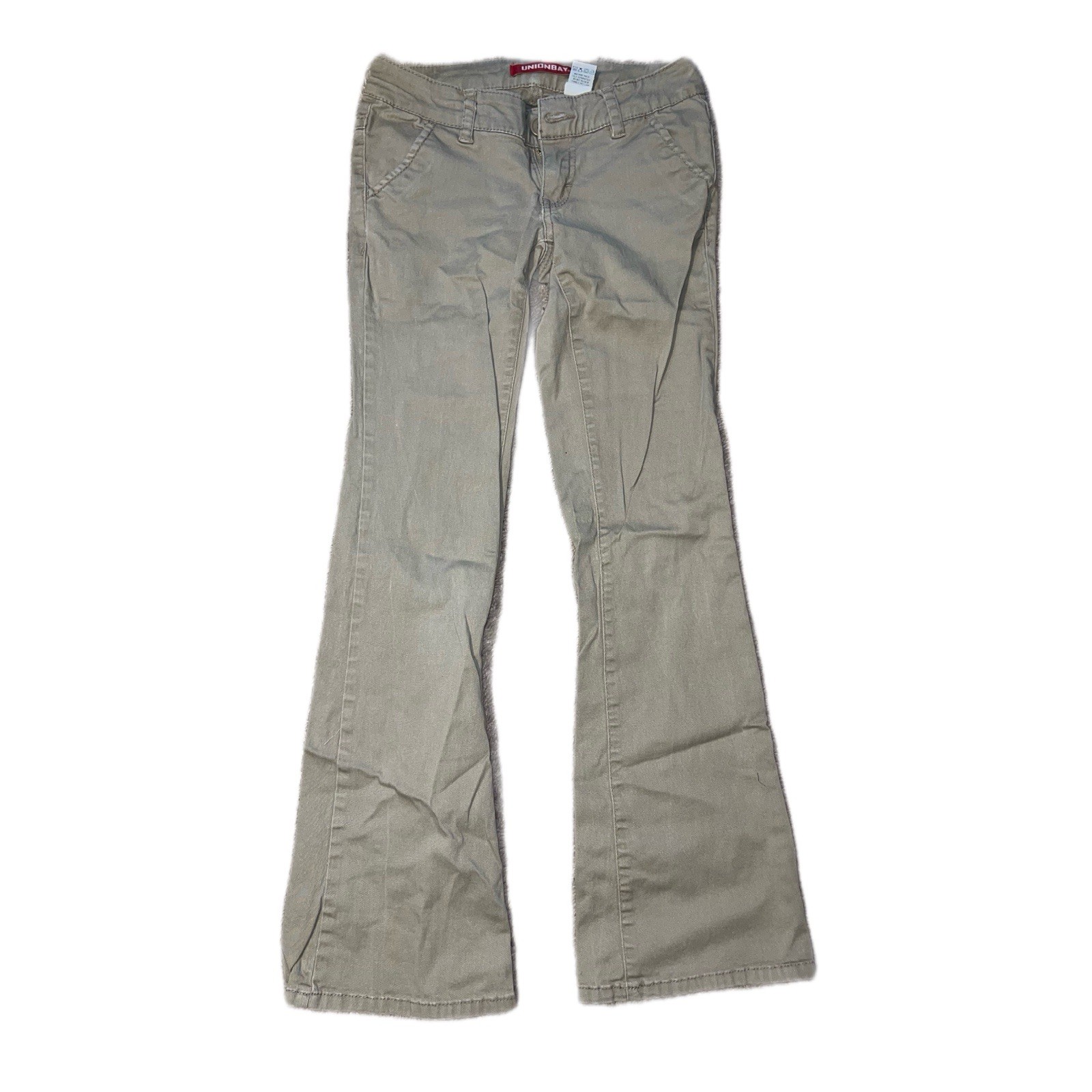Union Bay Women’s Size 0 Tan Flare Stretch Pant Used In Excellent Condition