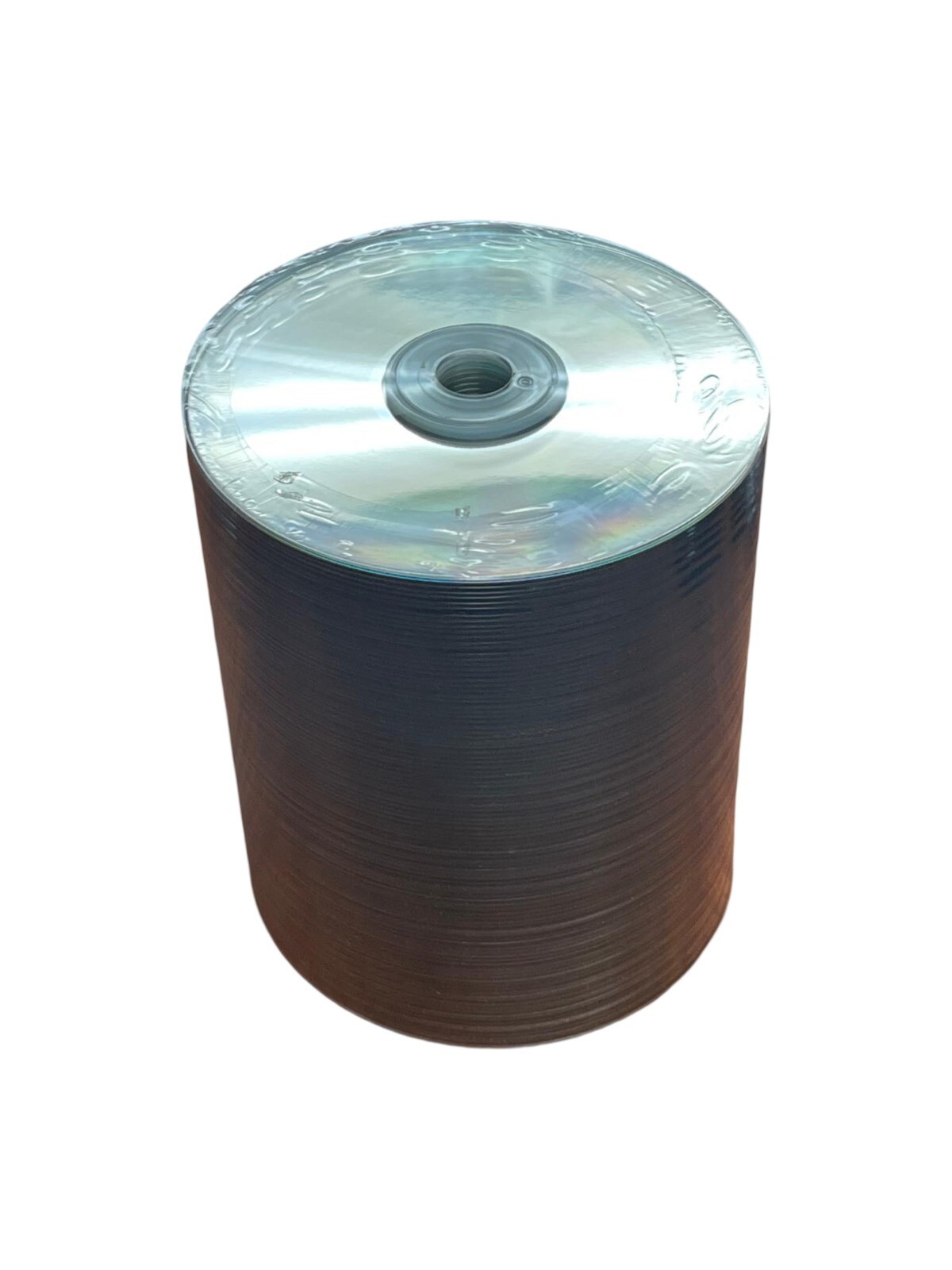 100  Blank DVD+RW DVDRW 4x Silver Shiny Top No Logo 4.7GB Rewritable Media Disc