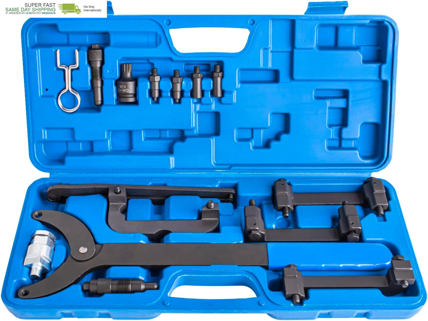 16PC Engine Timing Tool Kit for Audi VW 3.0T 2.0 2.4 2.8 3.2 4.2 5.2, Camshaft A
