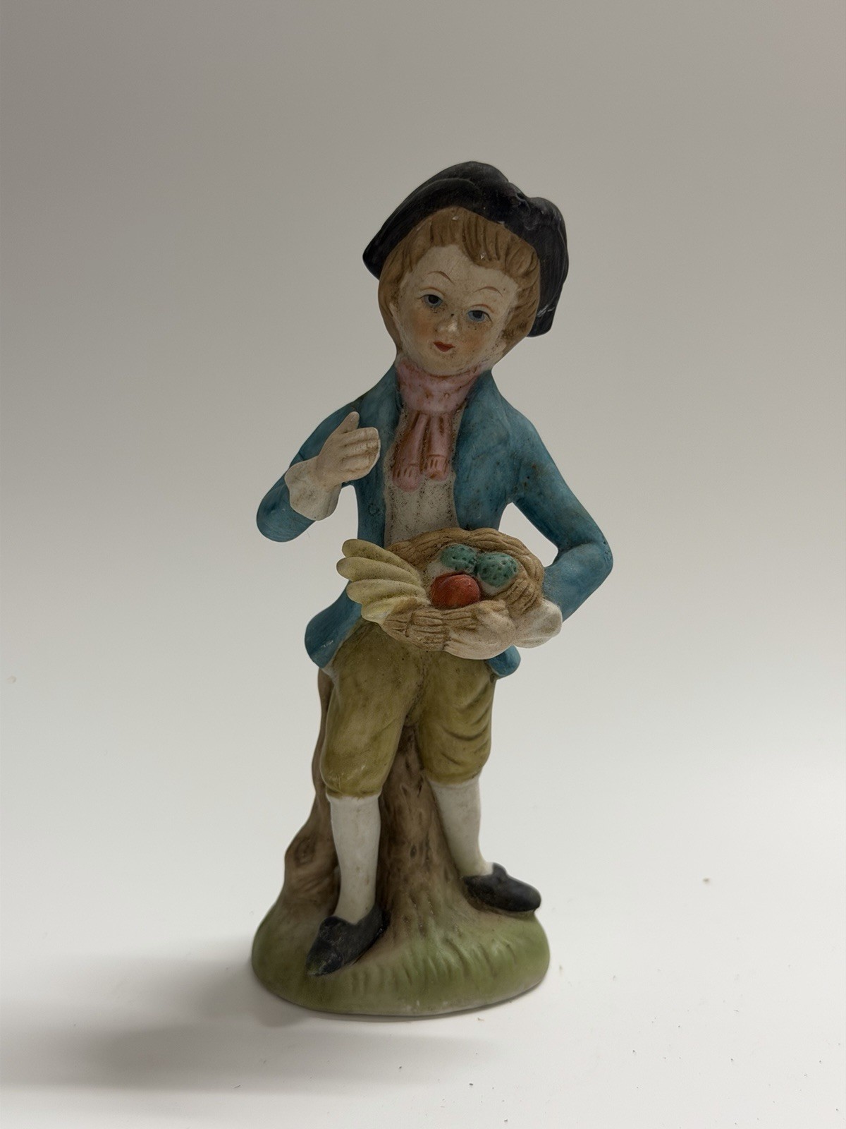 Vintage Ceramic Figurine Boy
