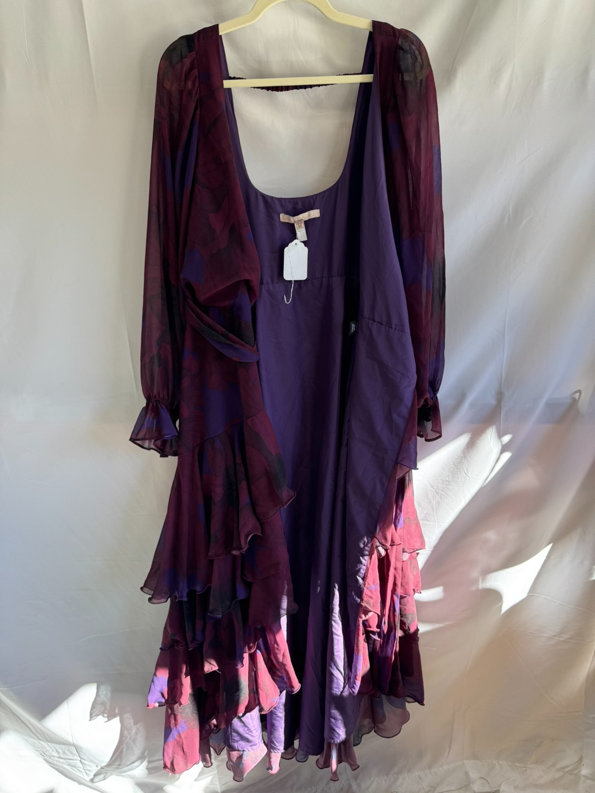 Hutch Kya Wrap Dress Size M with Fabric Pull