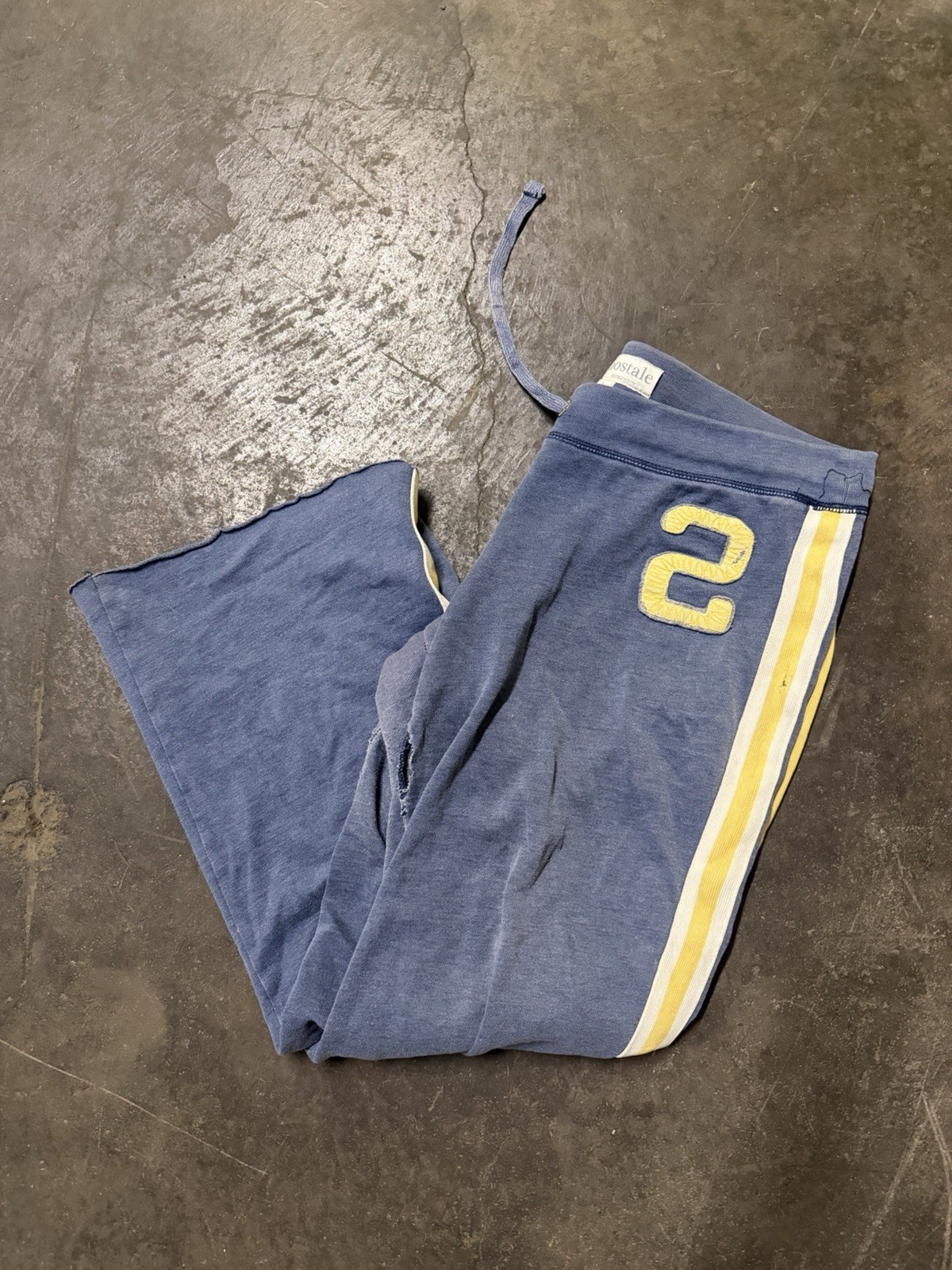 Vintage Y2K Aeropostale Mid Rise Relaxed Fit Baggy Sweatpants Large Women’s Prep