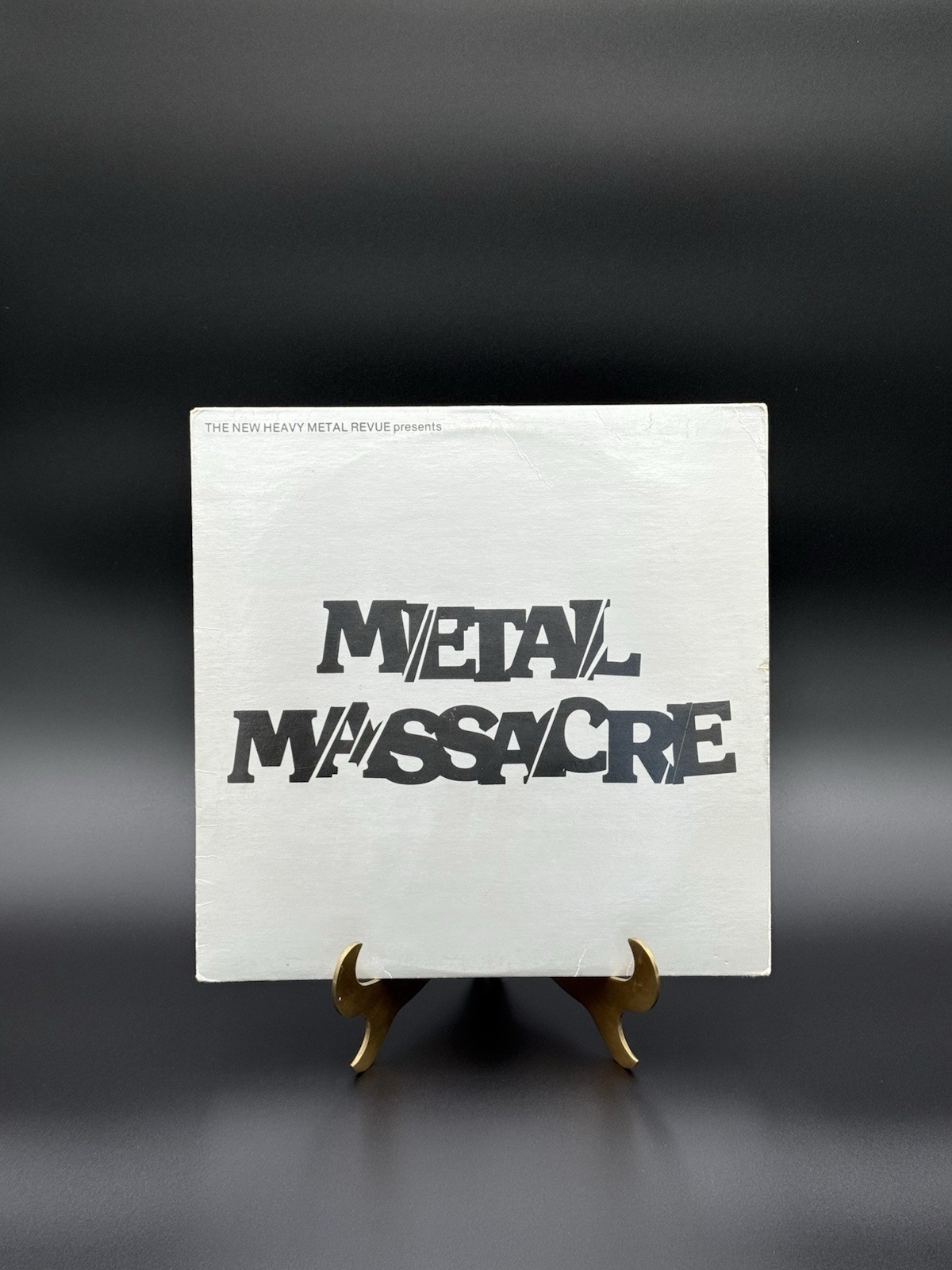Metal Massacre I LP 1982/1984 Metal Blade MBR 1001 METALLICA Hit the Lights EX