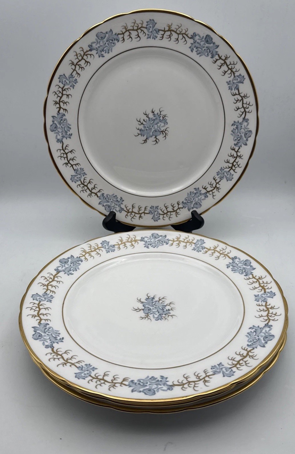 Vintage Tuscan Avondale Dinner Plates (Set of 4) Bone China England F163 Vintage Tuscan Avondale Dinner Plates (Set of 4) Bone China England F163