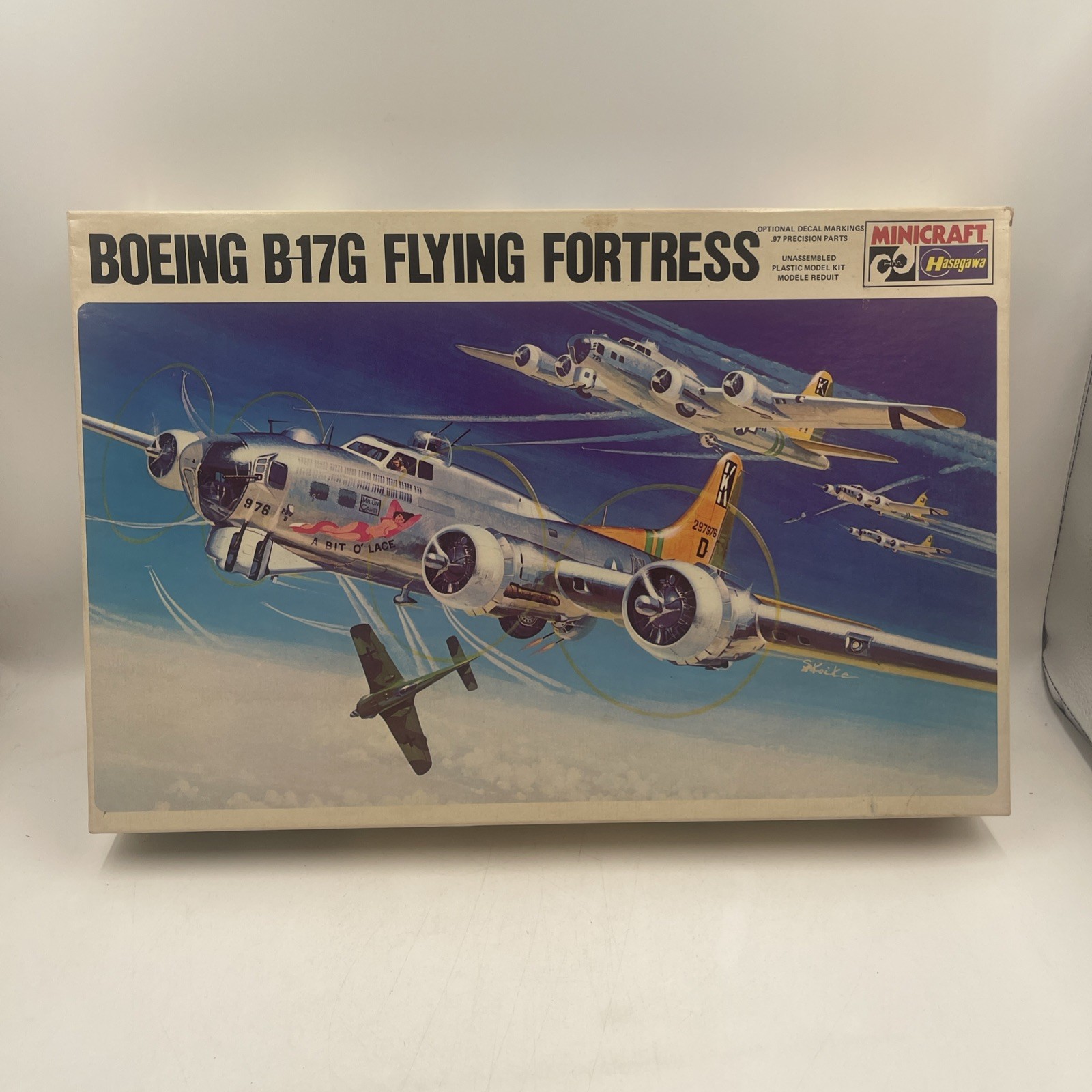 1/72 Hasegawa Minicraft WWII Boeing B-17G Flying Fortress Plastic Model Kit 113