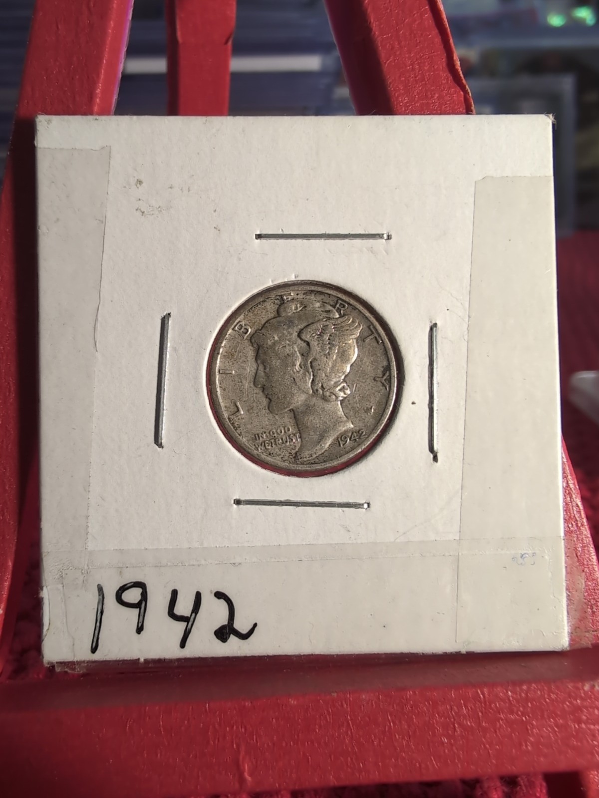 1942-S Mercury Sliver Dime .10C