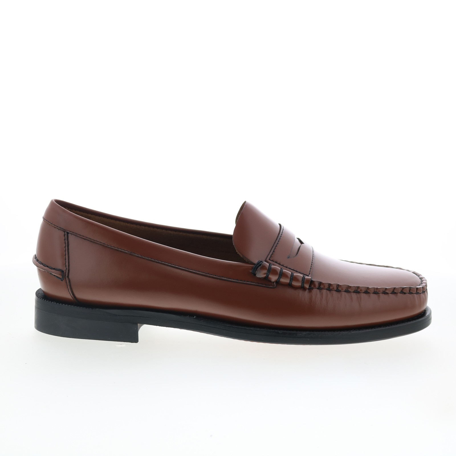 Sebago Classic Dan 7000300-900 Mens Brown Wide Loafers & Slip Ons Penny Shoes Sebago Classic Dan 7000300-900 Mens Brown Wide Loafers & Slip Ons Penny Shoes
