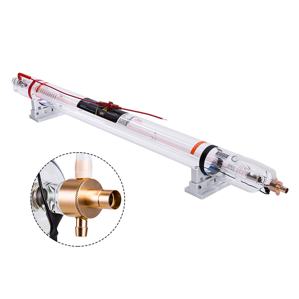 Cloudray 40W 50W 60W 80W 100W Metal Head CO2 Laser Tube US Stock for CO2 Cutter