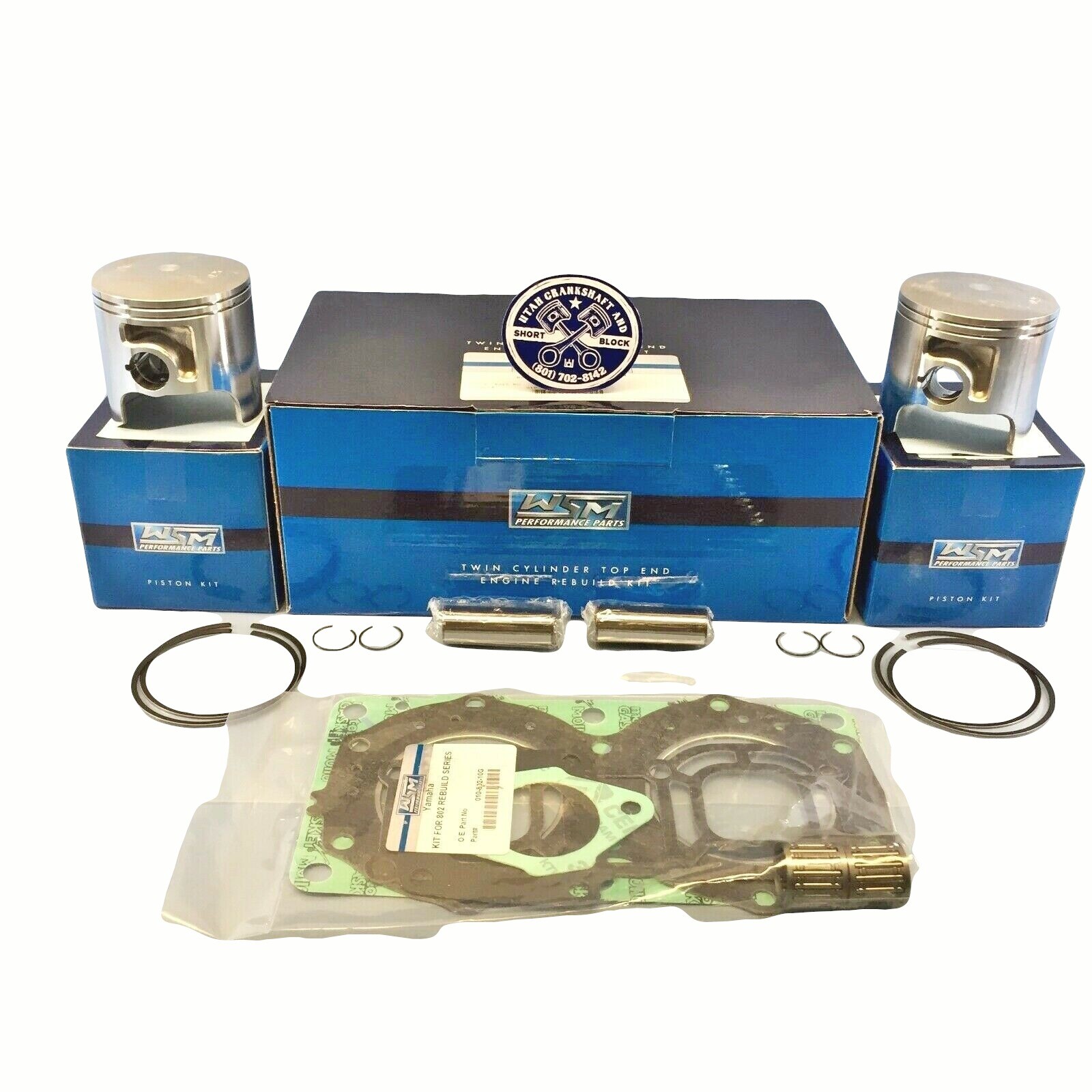 WSM Top End Rebuild Kit 1990-1996 Yamaha 650 LX VXR Super Jet 77.75mm Over