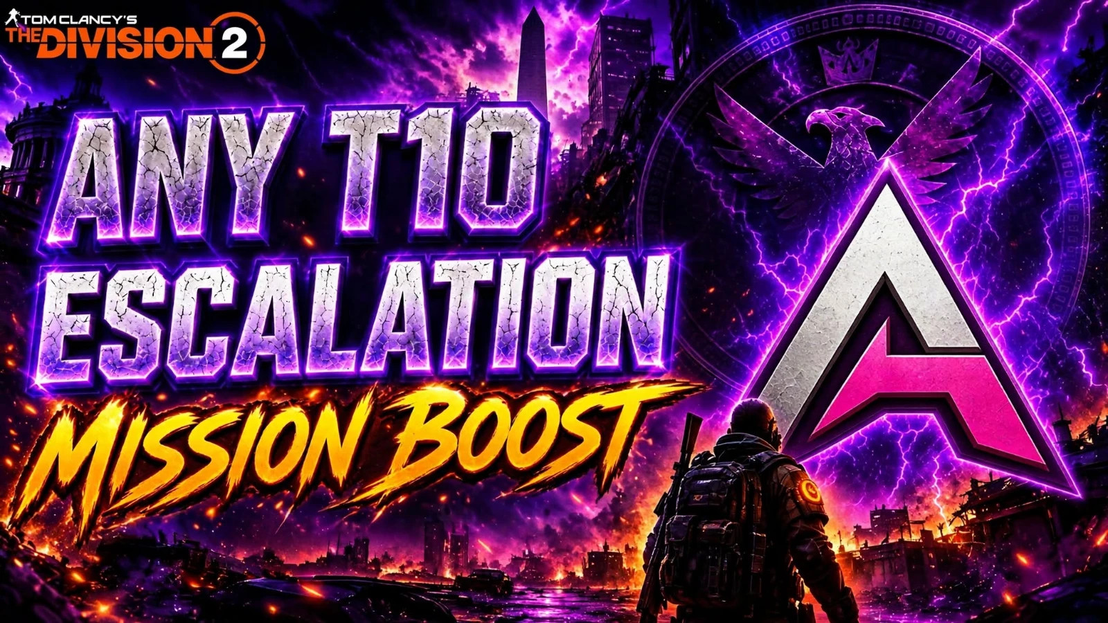 The Division 2 | Weekly T10 Escalation Mission Carry | Fast & Cheap The Division 2 | Weekly T10 Escalation Mission Carry | Fast & Cheap