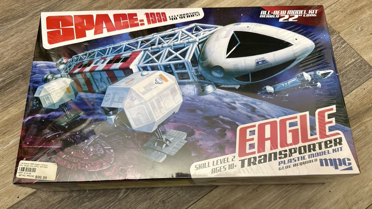 Space:1999 Eagle Transporter MPC Level 2 Plastic Model Kit 825 - Brand New
