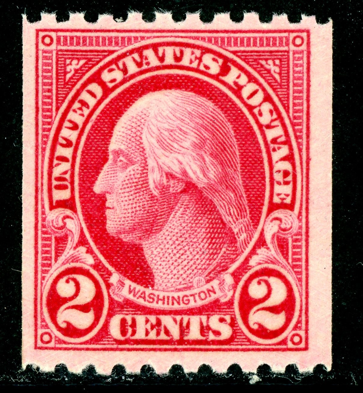 USA 1923 Washington 2¢ Carmine Perf 10 Scott #606 MNH G908 USA 1923 Washington 2¢ Carmine Perf 10 Scott #606 MNH G908
