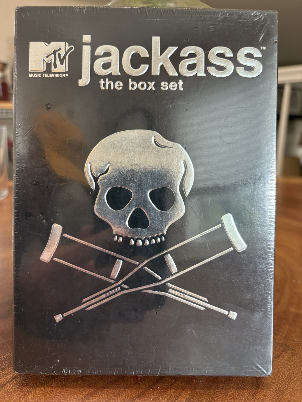MTV Jackass The Box Set DVD 4-Disc Set Vol 1-3 + Bonus Disc NEW SEALED 2005