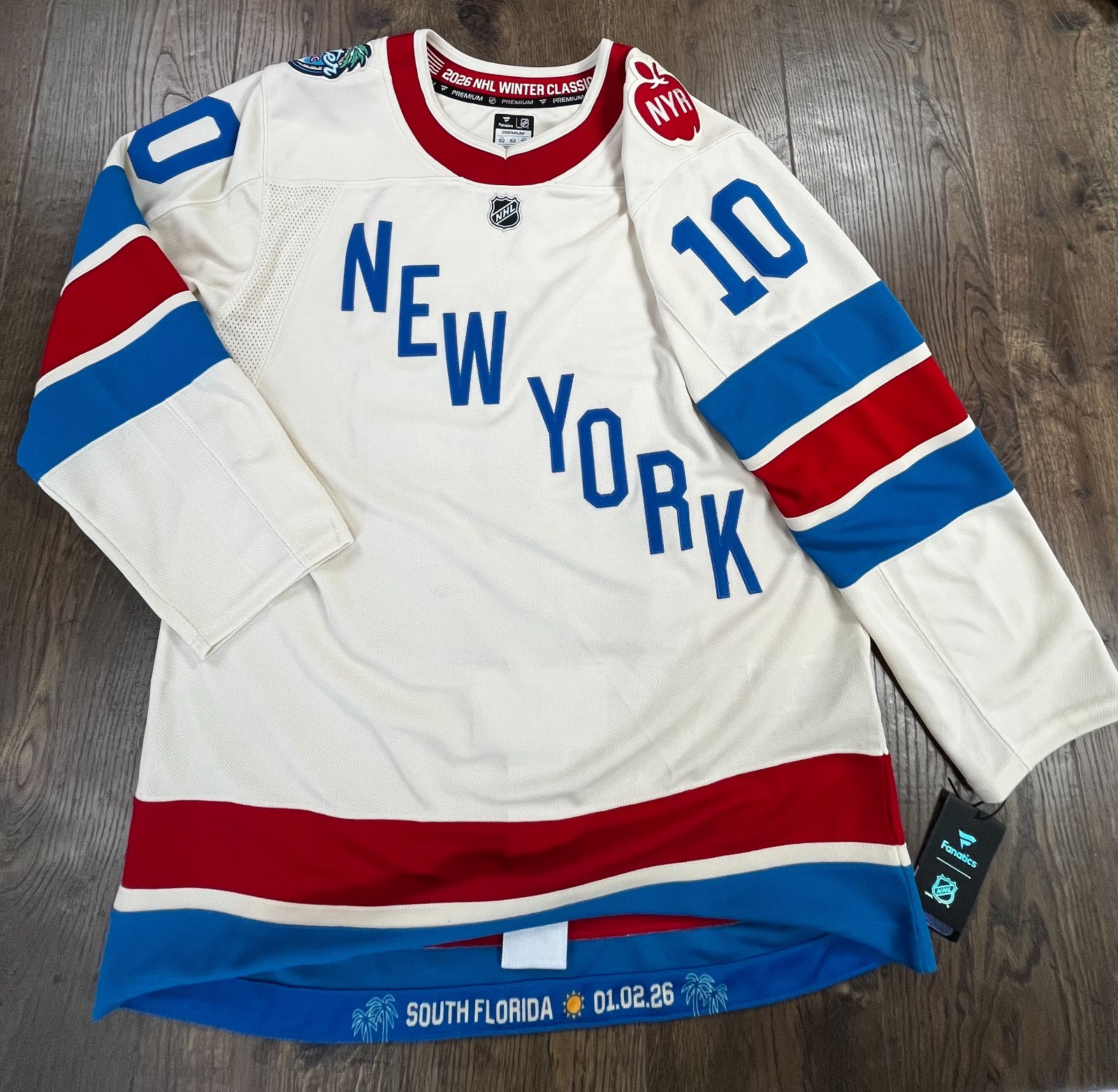 NWT New York Rangers Artemi Panarin Winter Classic Fanatics Premium Jersey Sz 52 NWT New York Rangers Artemi Panarin Winter Classic Fanatics Premium Jersey Sz 52