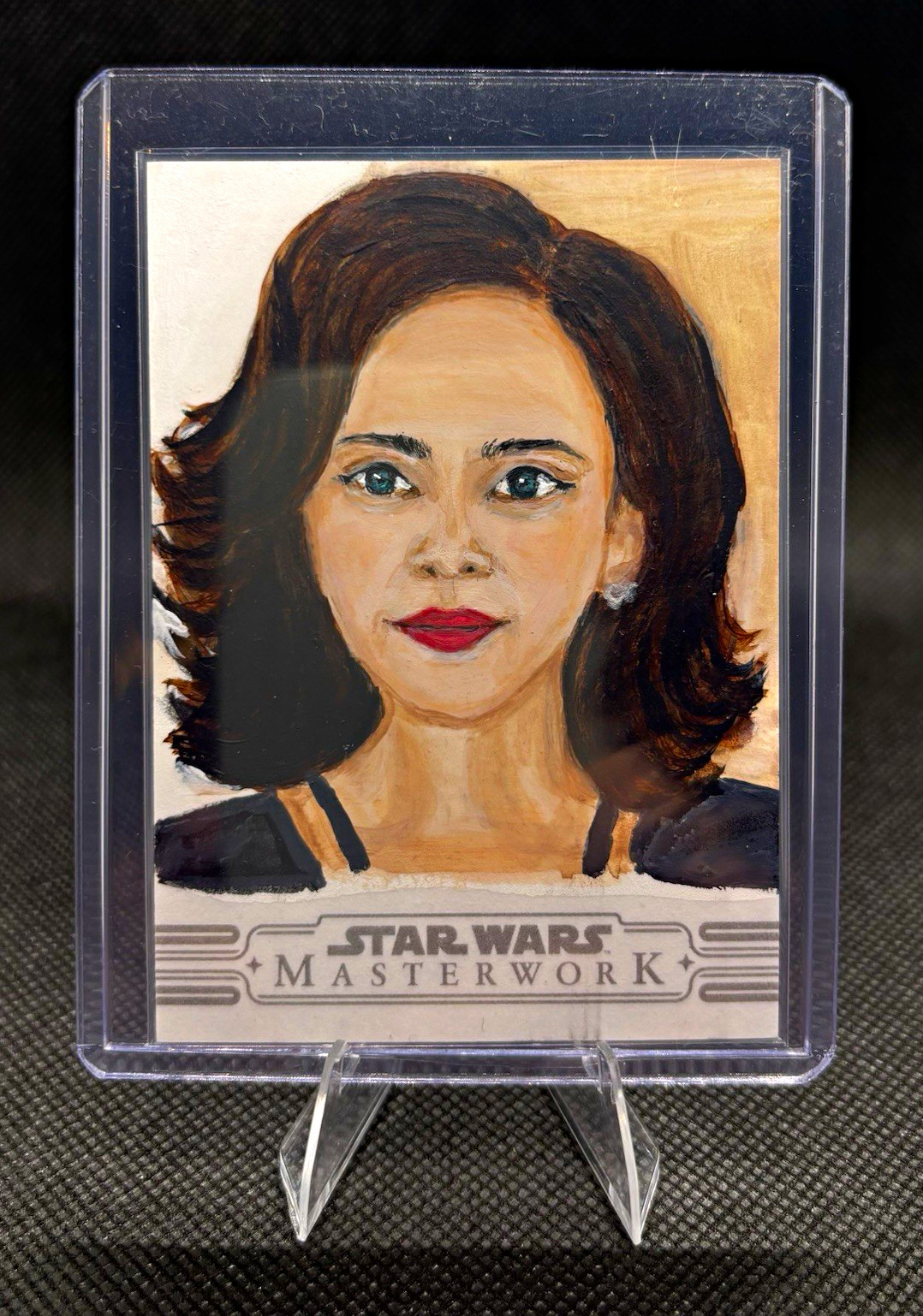 Topps Star Wars Masterwork Sketch card Qi’ra  Signed Jenny Kim