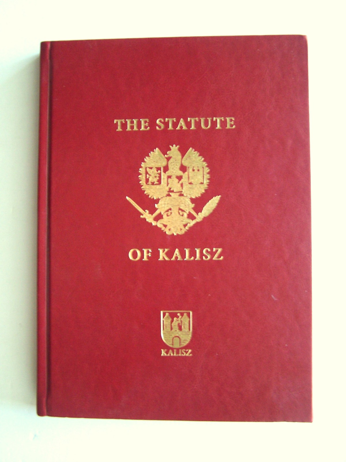 THE STATUTE OF KALISZ - art ARTHUR SZYK - hardcover leatherette
