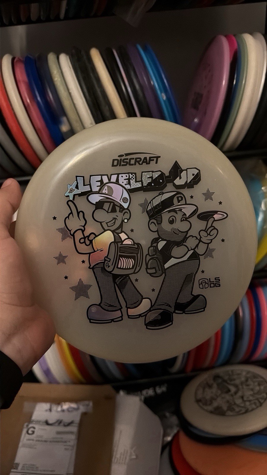 Discraft Leveled-Up Mega Glo Luna VERY RARE LIMITED RELEASE Discraft Leveled-Up Mega Glo Luna VERY RARE LIMITED RELEASE