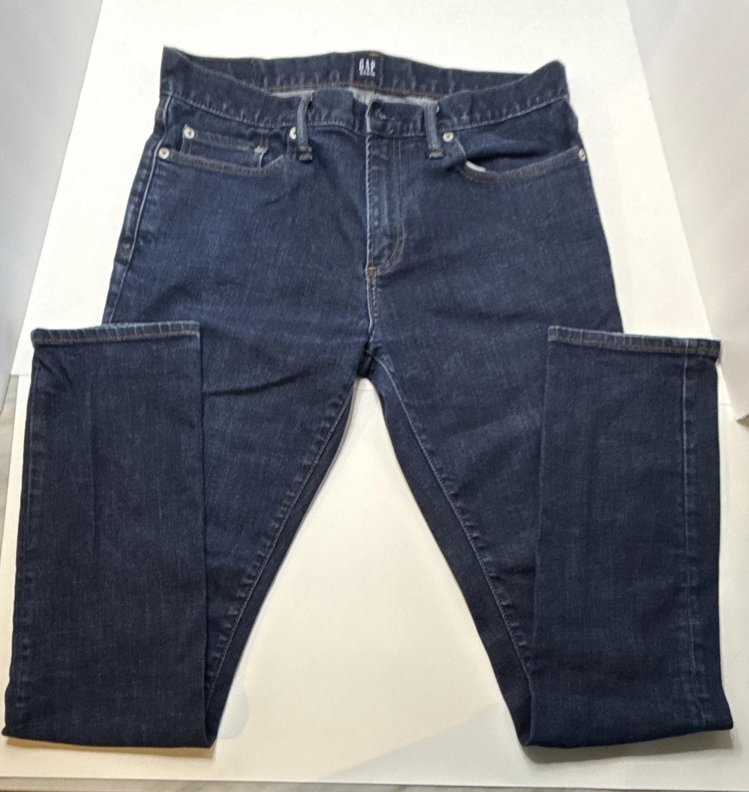 Gap Denim Men’s Skinny Jeans Size 31x32 Dark Medium Wash Gap Denim Men’s Skinny Jeans Size 31x32 Dark Medium Wash