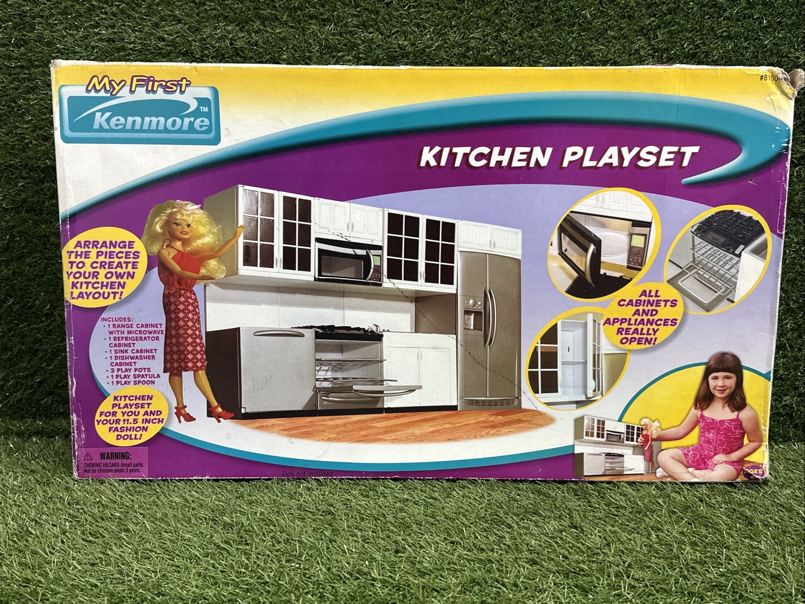VINTAGE MY FIRST KENMORE KITCHEN Playset BARBIE Integrity Royalty