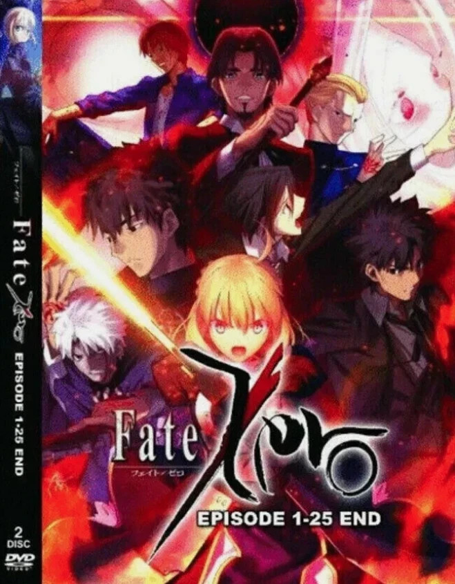 Fate/Zero Season 1+2 Anime DVD