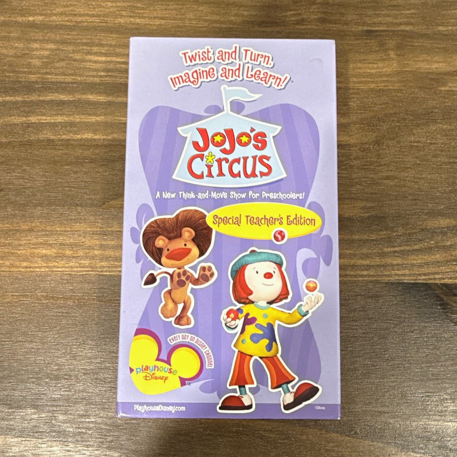 Playhouse Disney JoJo\'s Circus VHS NTSC NR Children\'s Educational 2003 Teacher