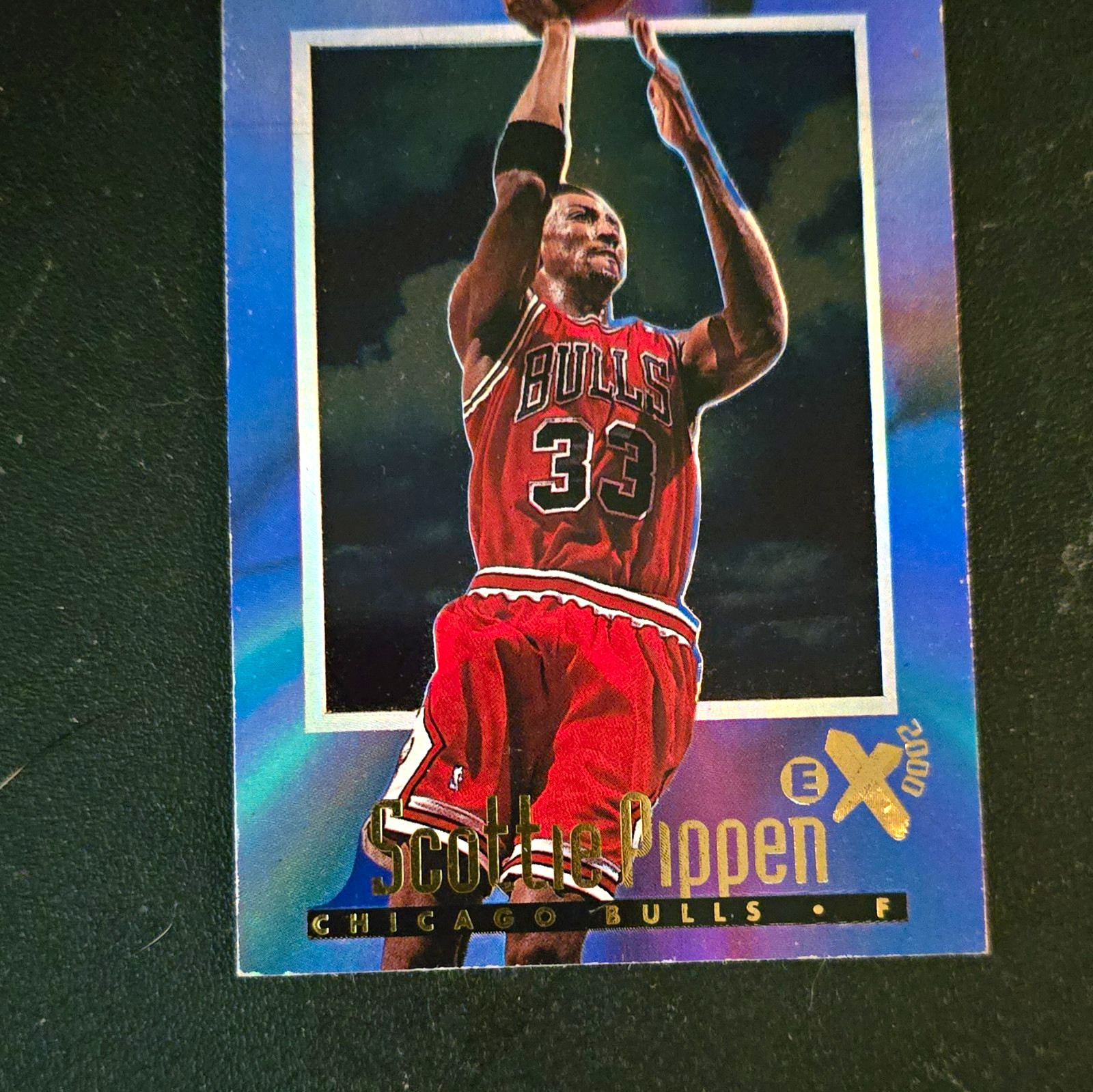 SkyBox 1996-97 E-X2000 Scottie Pippen #10 Chicago Bulls Base Set