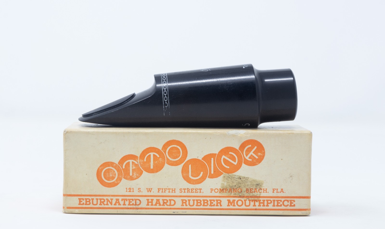 Vintage Otto Link Florida Straight Signature Tenor Saxophone Mouthpiece