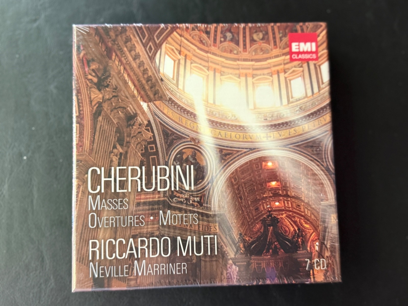 Cherubini: Great Masses Overtures Motets, Muti, Marriner 7 CD, EMI Cherubini: Great Masses Overtures Motets, Muti, Marriner 7 CD, EMI