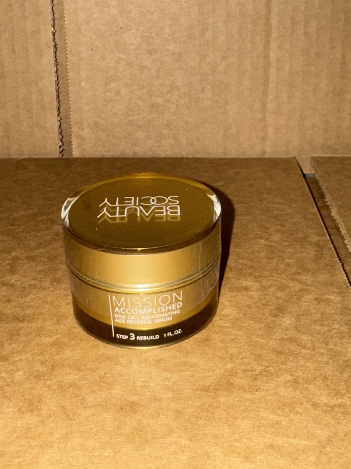 Beauty Society Mission Accomplished 1oz NEW DNA Cell Rejuvenating Serum