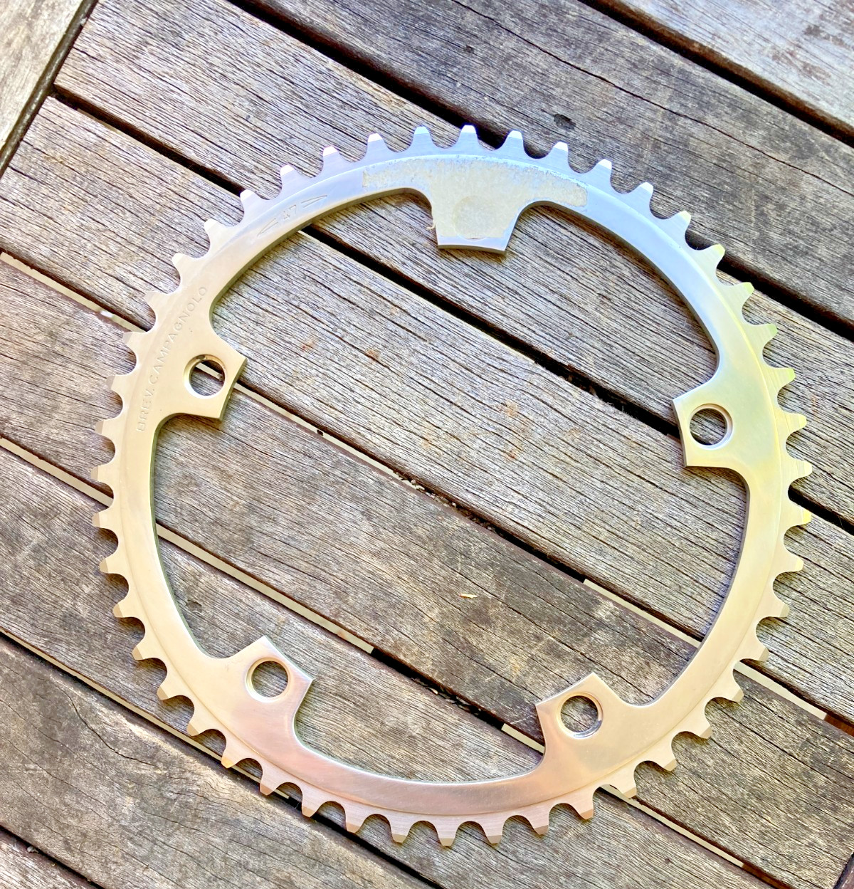 NOS Campagnolo 47t 144bcd Chainring Record