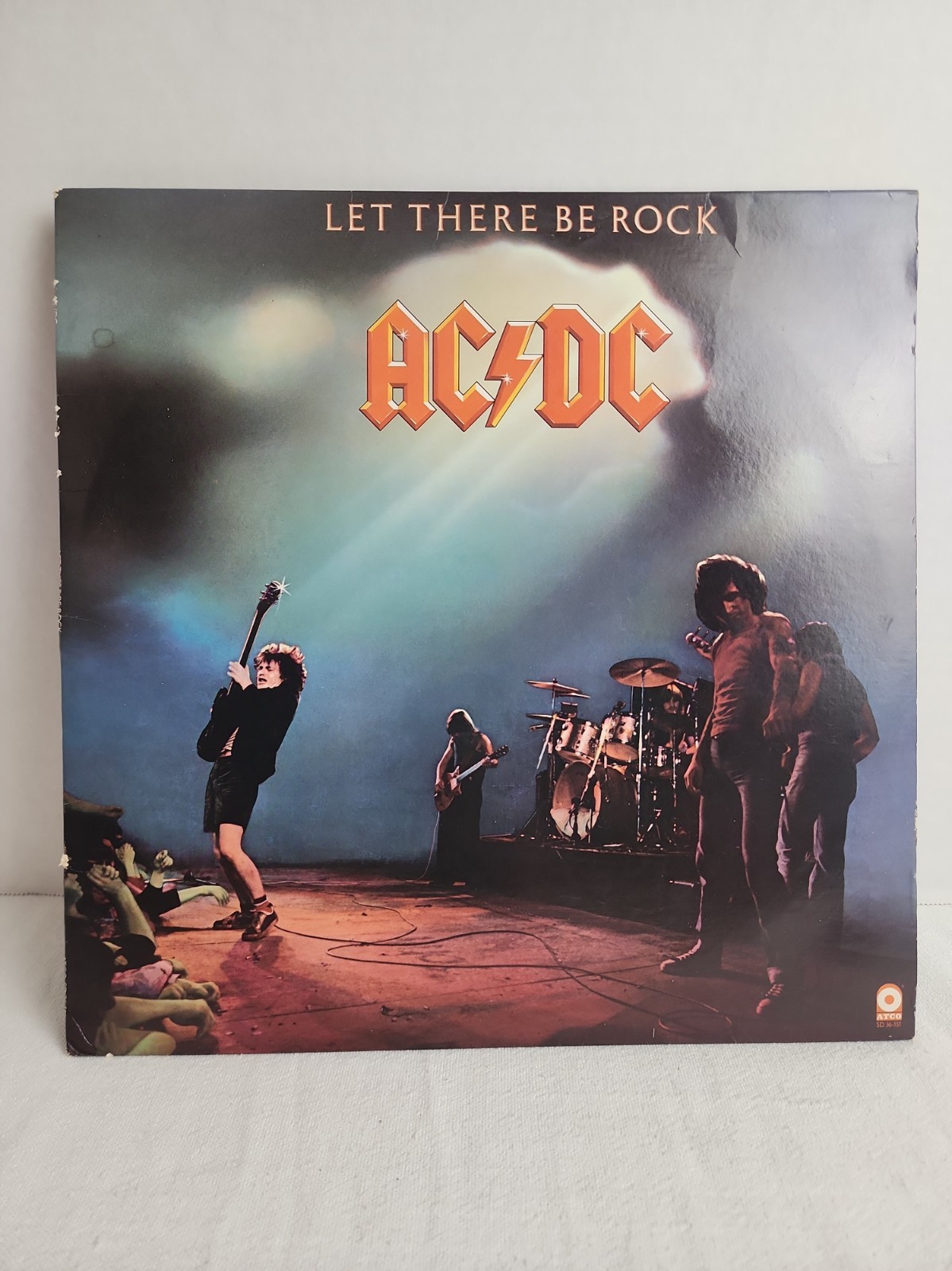 AC/DC Let There Be Rock Vinyl LP Record Album 1977 (SD36-142) NM Album Priority AC/DC Let There Be Rock Vinyl LP Record Album 1977 (SD36-142) NM Album Priority