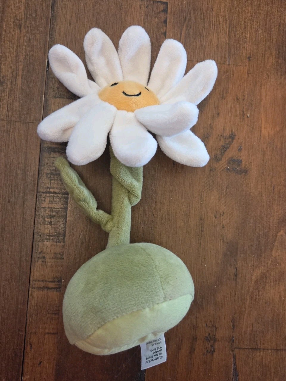Jellycat DAISY FLOWERLETTE Soft Plush Toy White Flower Rare Retired